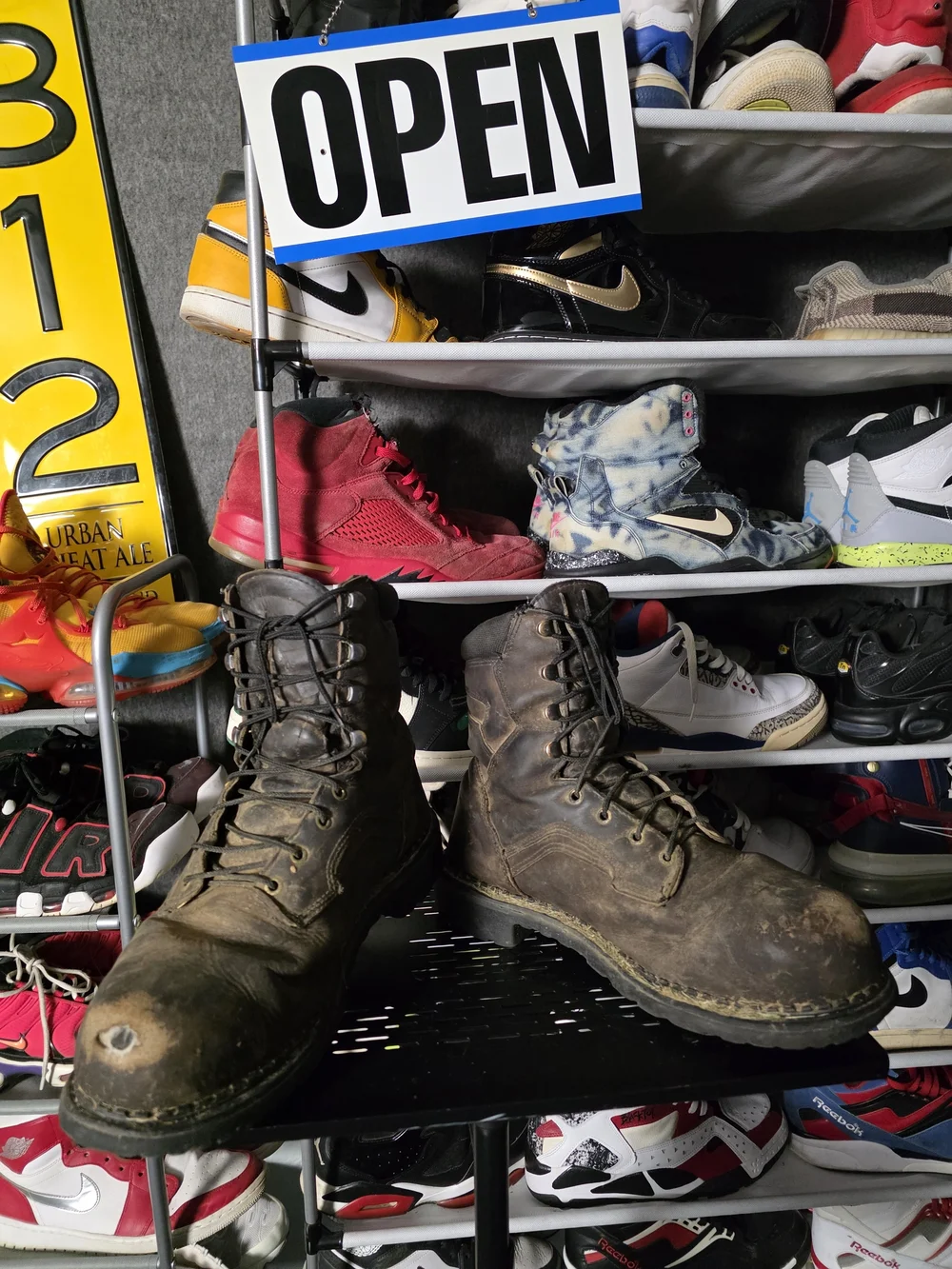 🔥 Red Wing Shoes Men's Size 11.5 Brown Lace-Up High-Ankle Work Boots